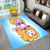 3D Happy Rocky And Foxy And Boxy Lankybox Area Rug Carpet Rug for Home Living Room 10 - LankyBox Merch