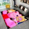 3D Happy Rocky And Foxy And Boxy Lankybox Area Rug Carpet Rug for Home Living Room - LankyBox Merch