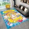 3D Happy Rocky And Foxy And Boxy Lankybox Area Rug Carpet Rug for Home Living Room 3 - LankyBox Merch