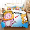3D Lankybox Bedding Sets Duvet Cover Set With Pillowcase Twin Full Queen King Bedclothes Bed Linen 5 - LankyBox Merch