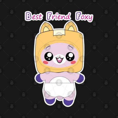 Bff Best Friend Foxy Crewneck Sweatshirt Official LankyBox Merch