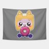 Baby Foxy Loves Donuts Tapestry Official LankyBox Merch