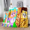 Happy Rocky And Foxy And Boxy Lankybox Soft Plush Blanket Flannel Blanket Throw Blanket for Living 17 - LankyBox Merch