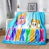 Happy Rocky And Foxy And Boxy Lankybox Soft Plush Blanket Flannel Blanket Throw Blanket for Living 26 - LankyBox Merch