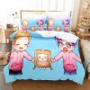 Lankybox Foxy Boxy Bedding Sets Single Twin Full Queen King Size Bed Linen Kids Girls Bedroom 14 - LankyBox Merch