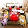 Lankybox Foxy Boxy Bedding Sets Single Twin Full Queen King Size Bed Linen Kids Girls Bedroom 15 - LankyBox Merch