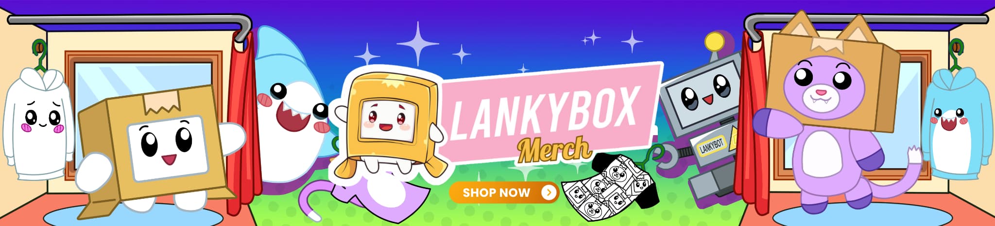 Lanky Box Merch Banner